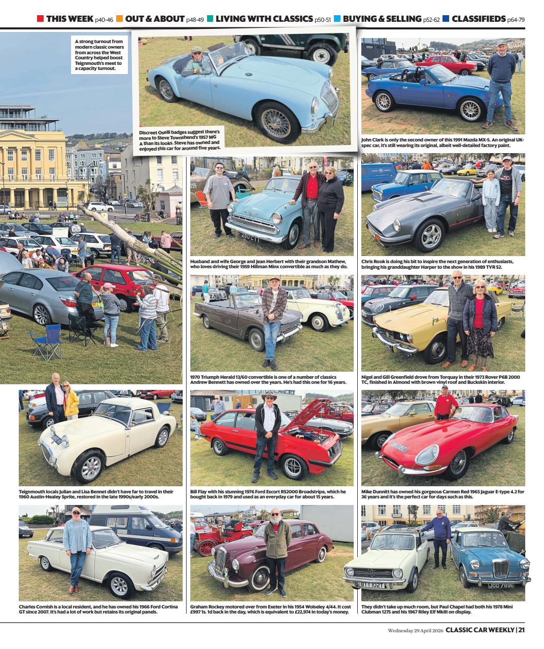 Classic Car Weekly Preview Pages