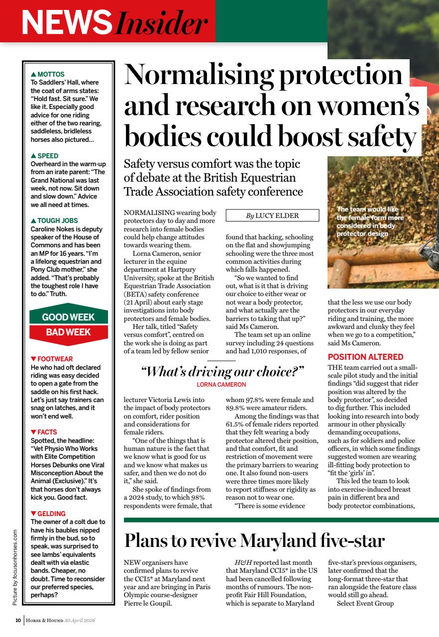 Horse & Hound Preview Pages