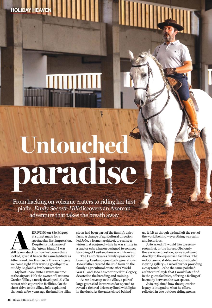 Horse & Hound Preview Pages