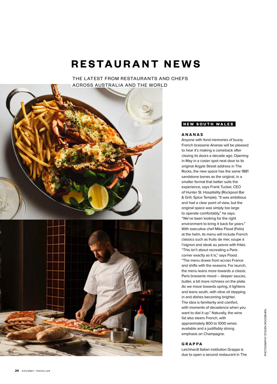 Australian Gourmet Traveller Preview Pages