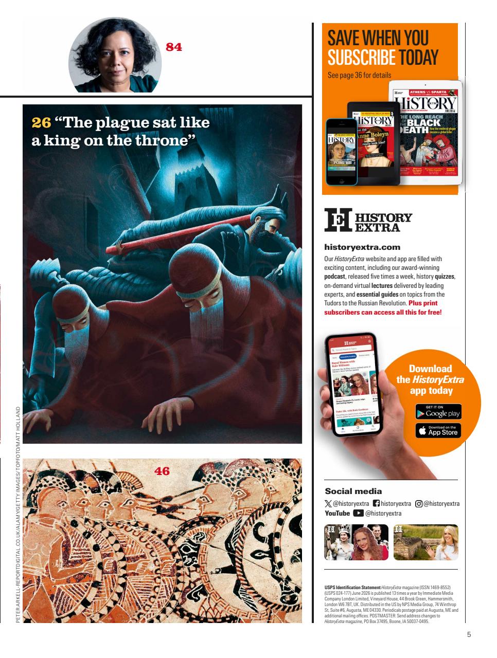 History Extra Magazine Preview Pages