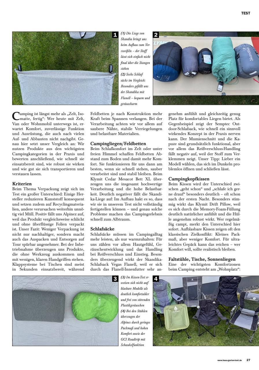 Haus & Garten Test Preview Pages