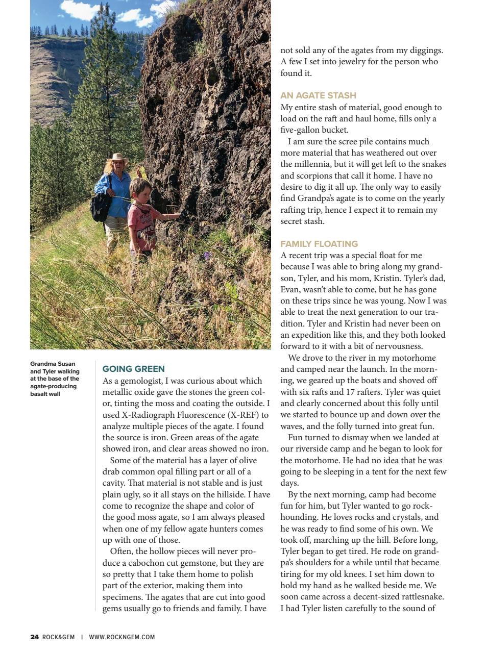 Rock&Gem Magazine Preview Pages