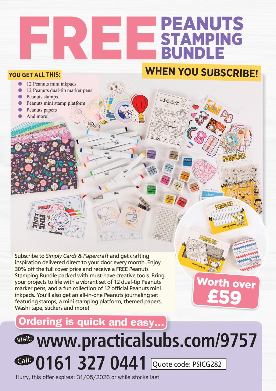 Simply Cards & Papercraft Preview Pages