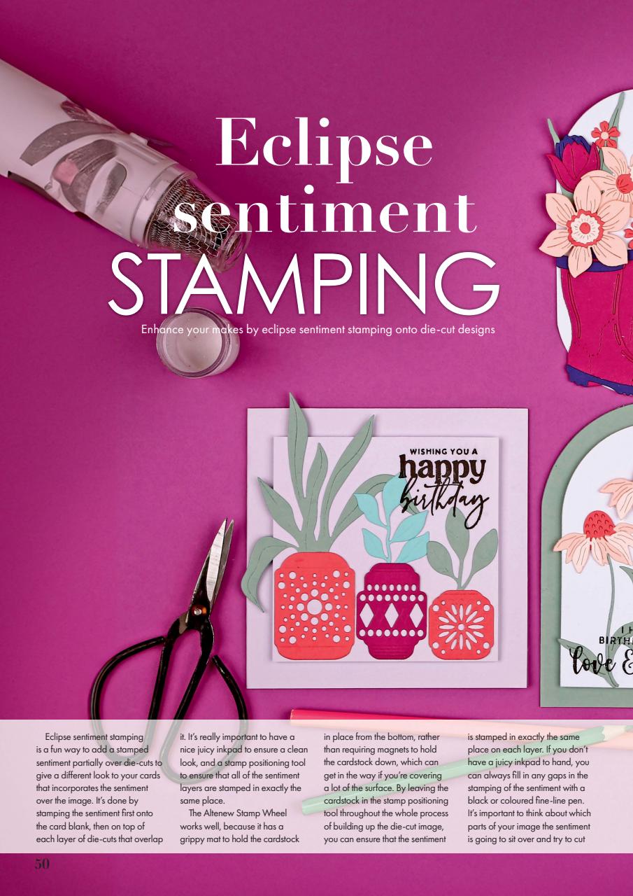 Creative Stamping Preview Pages