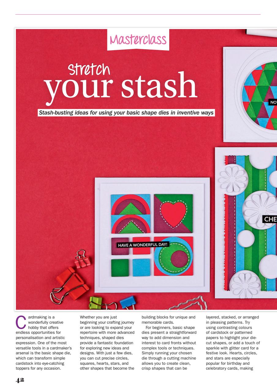 Simply Cards & Papercraft Preview Pages