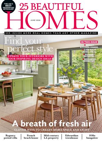 25 Beautiful Homes issue June 2026