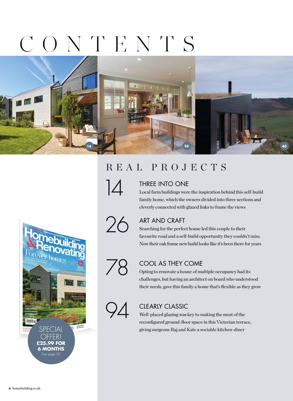 Homebuilding & Renovating Magazine Preview Pages