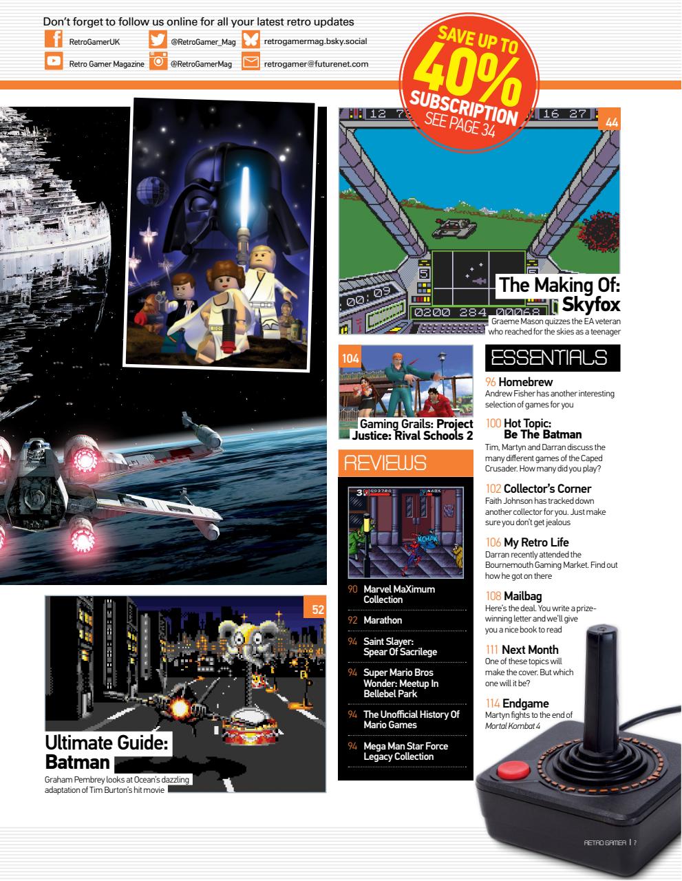 Retro Gamer Preview Pages