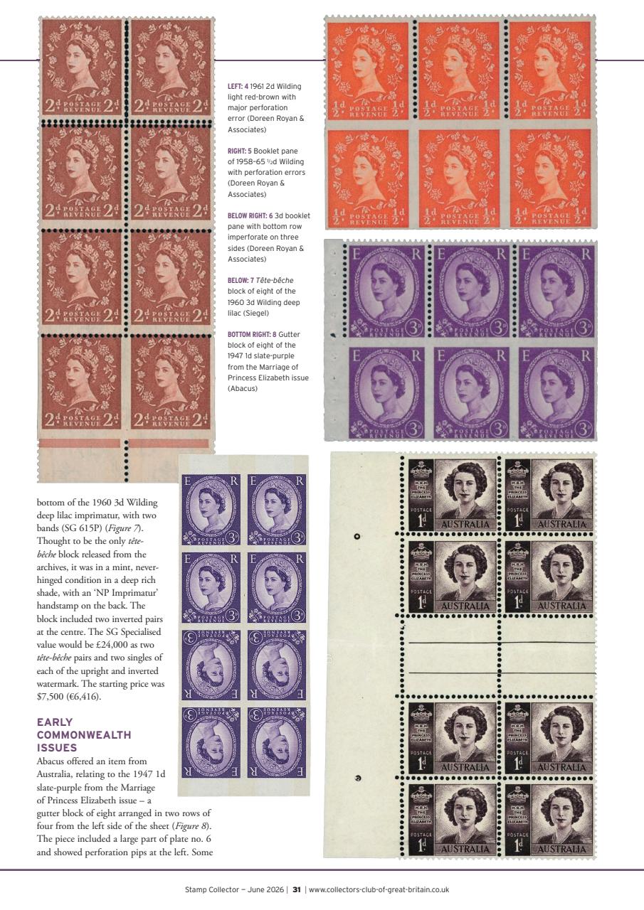 Stamp Collector Preview Pages