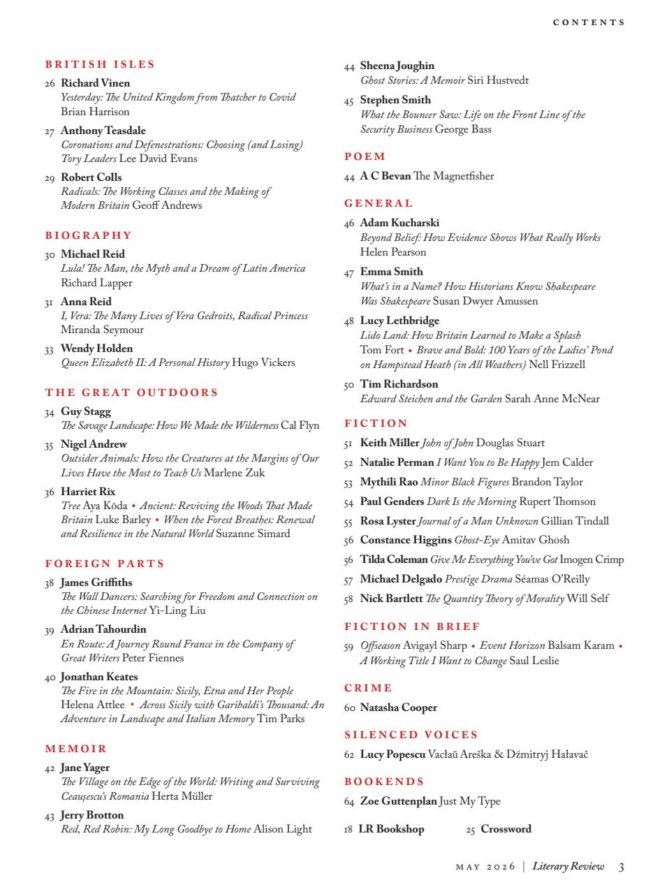 Literary Review Preview Pages