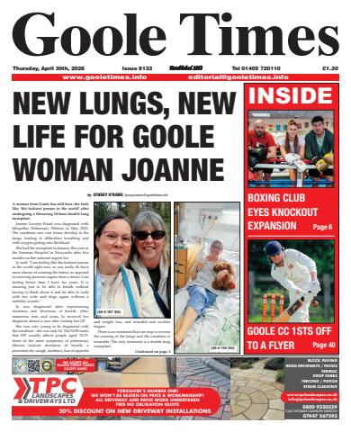 Goole Times issue April 30th 2026