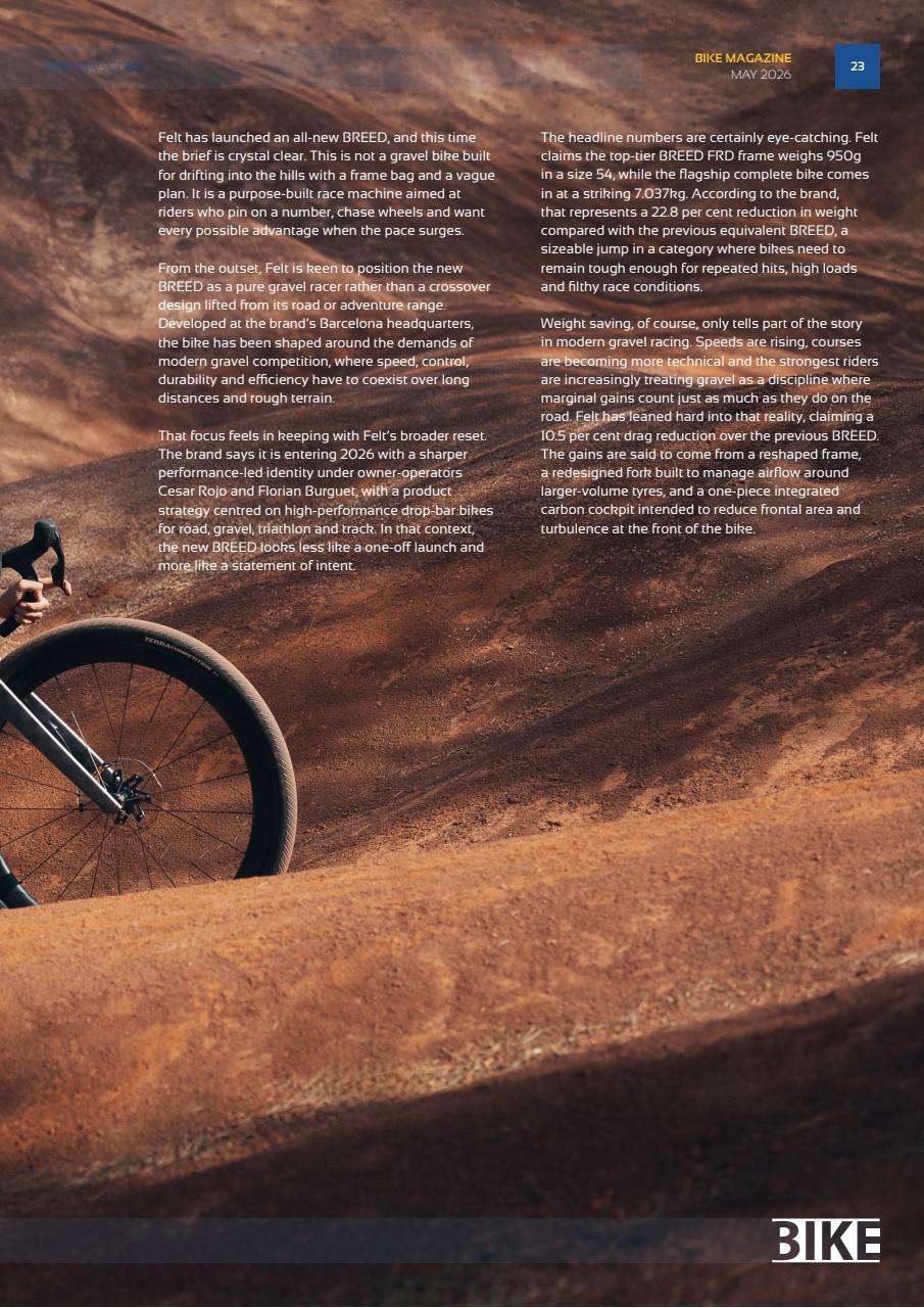 BIKE Magazine Preview Pages