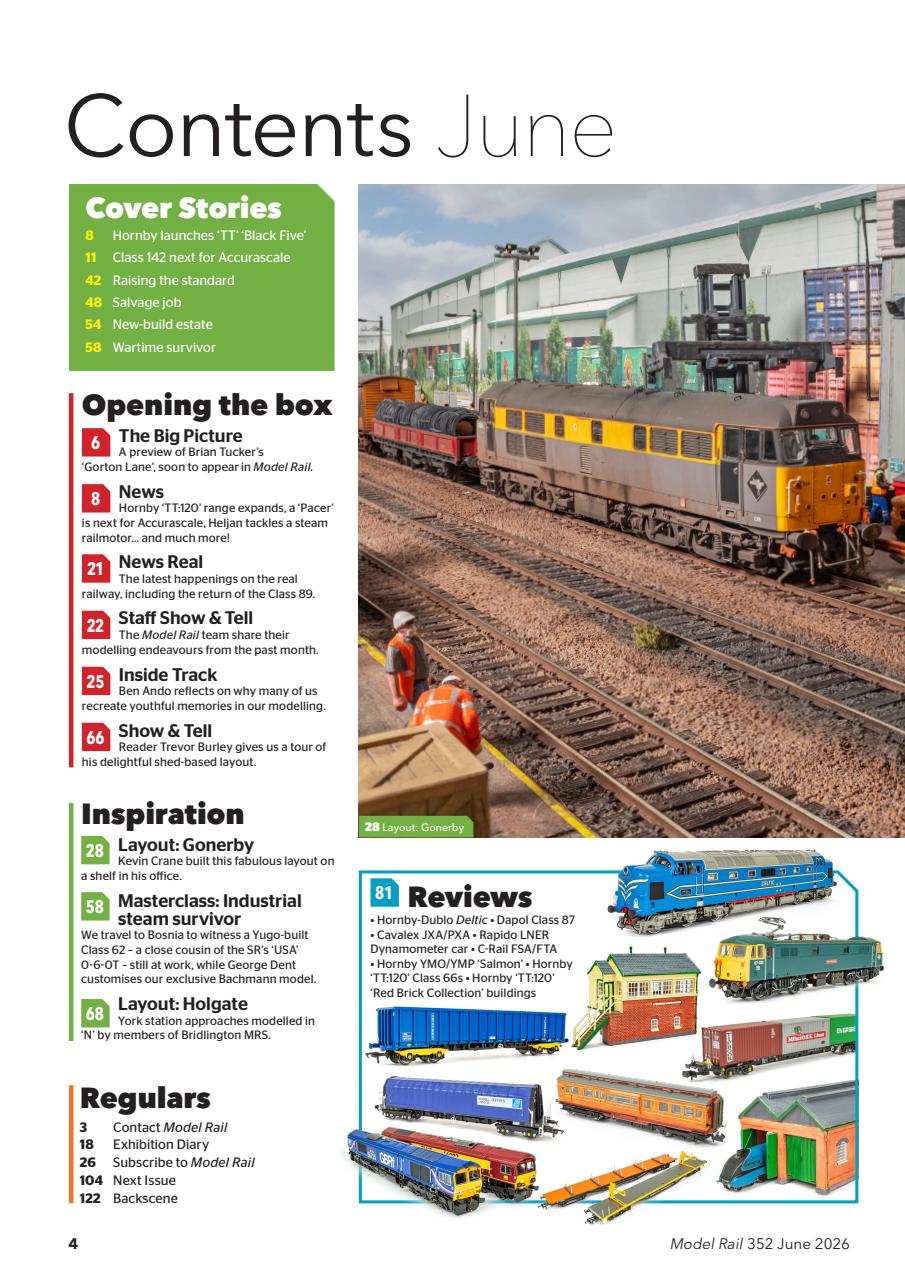 Model Rail Preview Pages