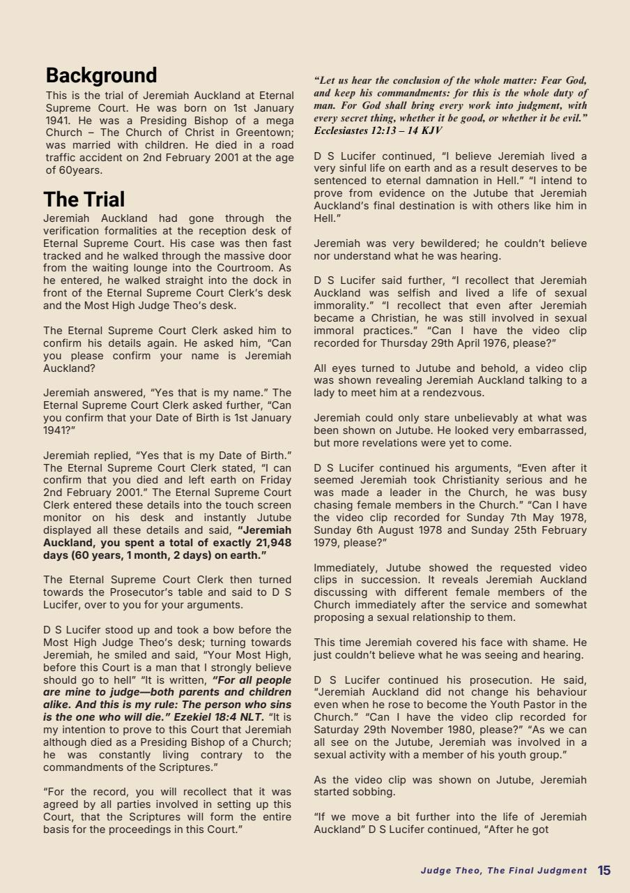 The Talent Publishing Preview Pages