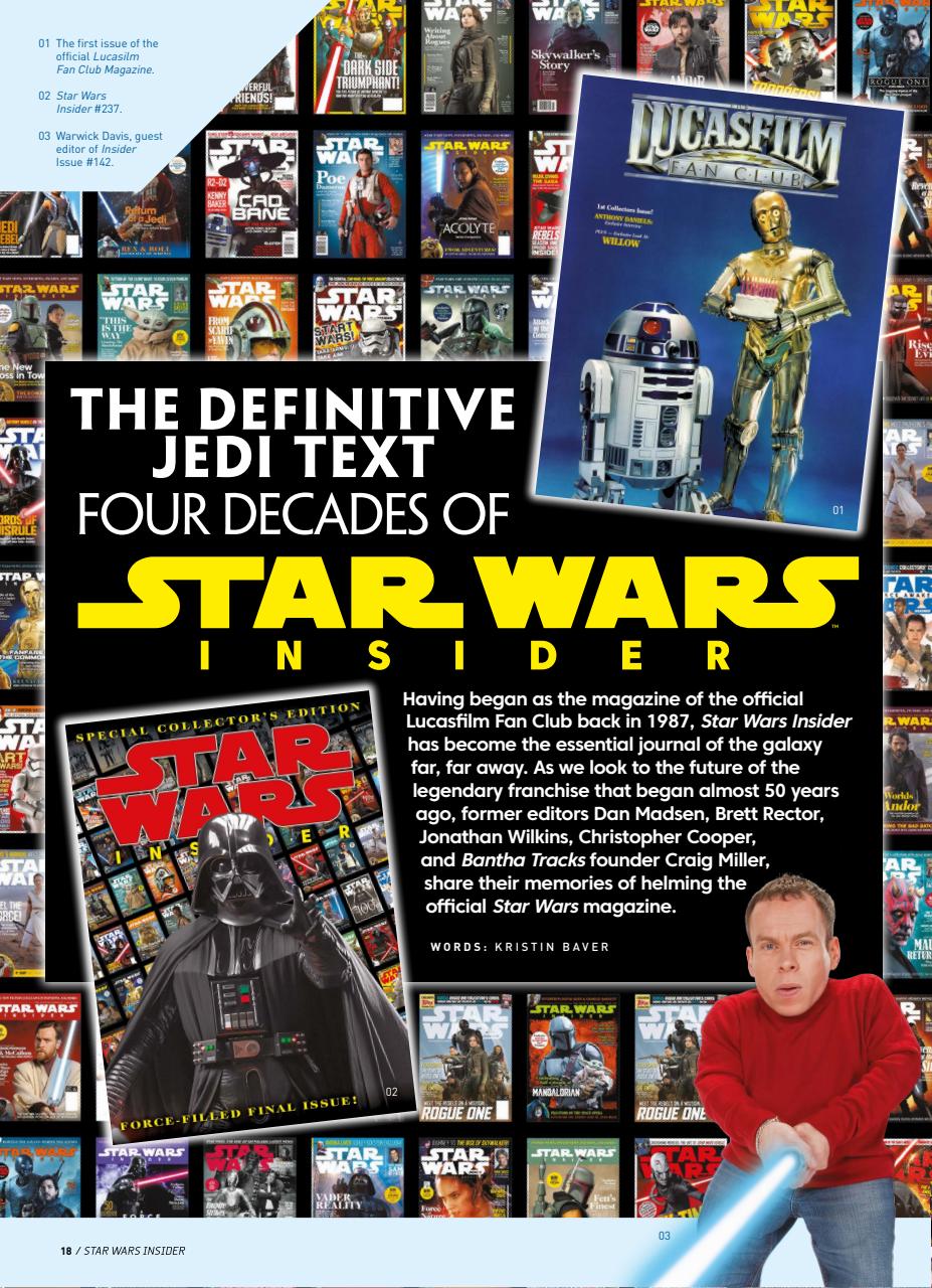Star Wars Insider Preview Pages