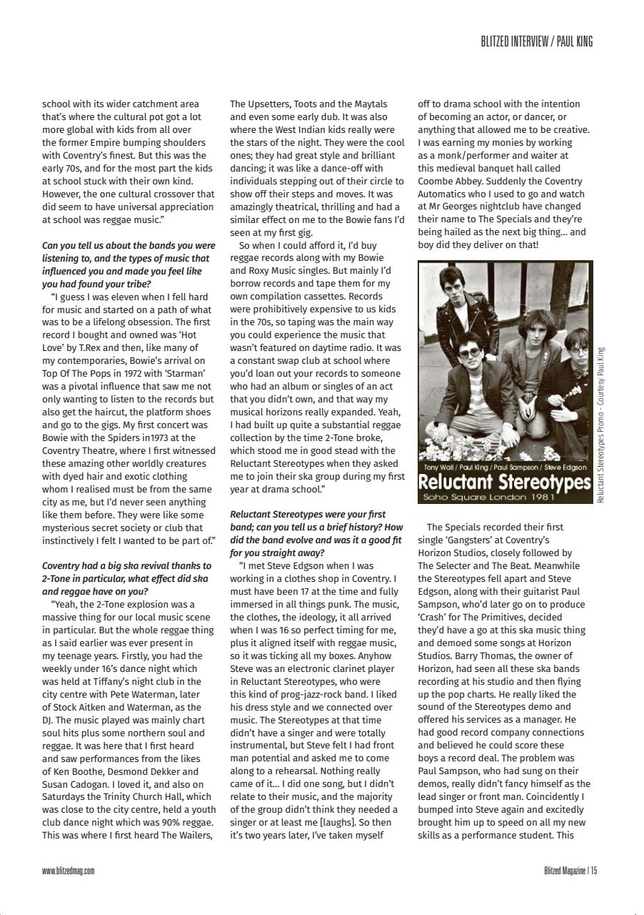 Blitzed Magazine Preview Pages