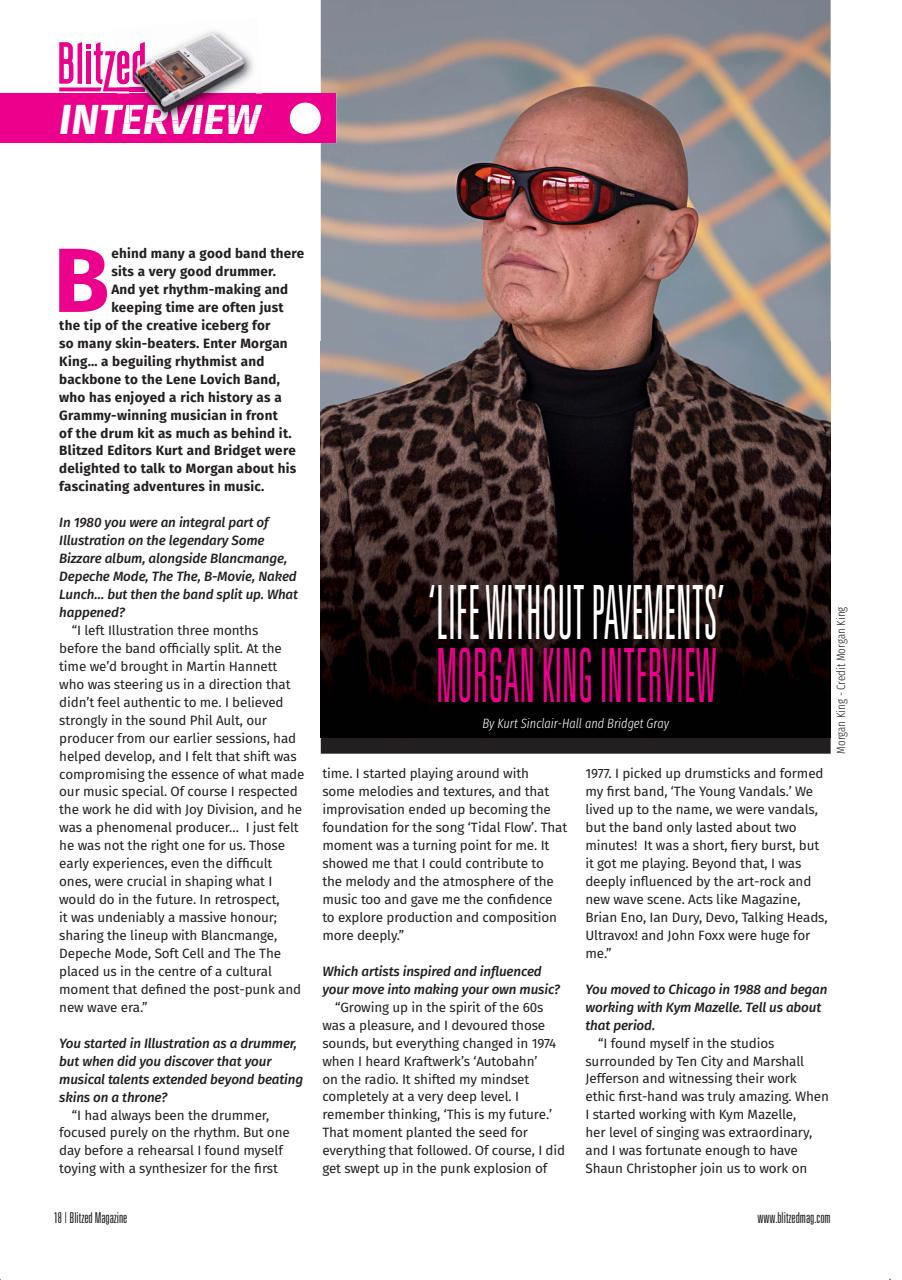 Blitzed Magazine Preview Pages