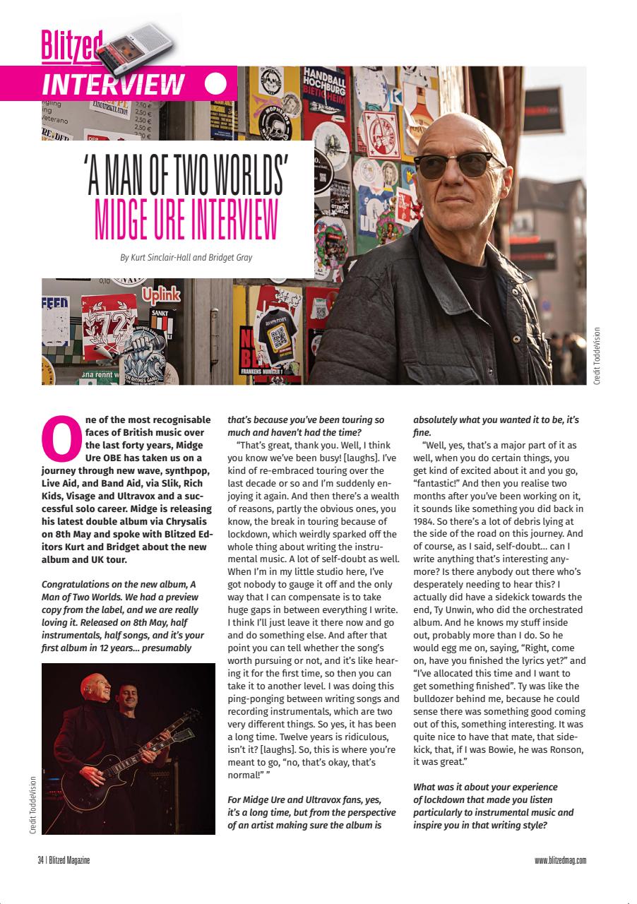 Blitzed Magazine Preview Pages