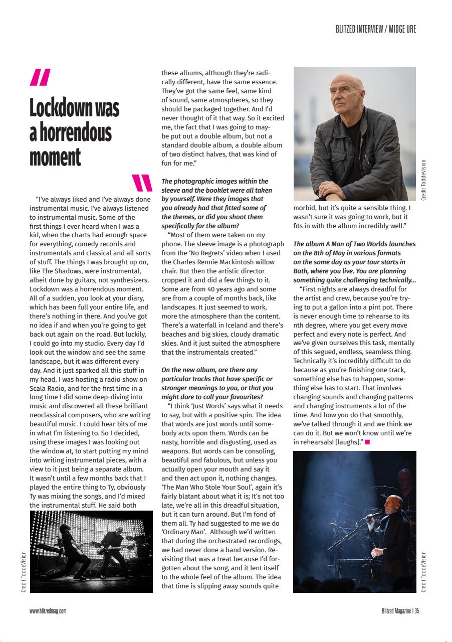 Blitzed Magazine Preview Pages