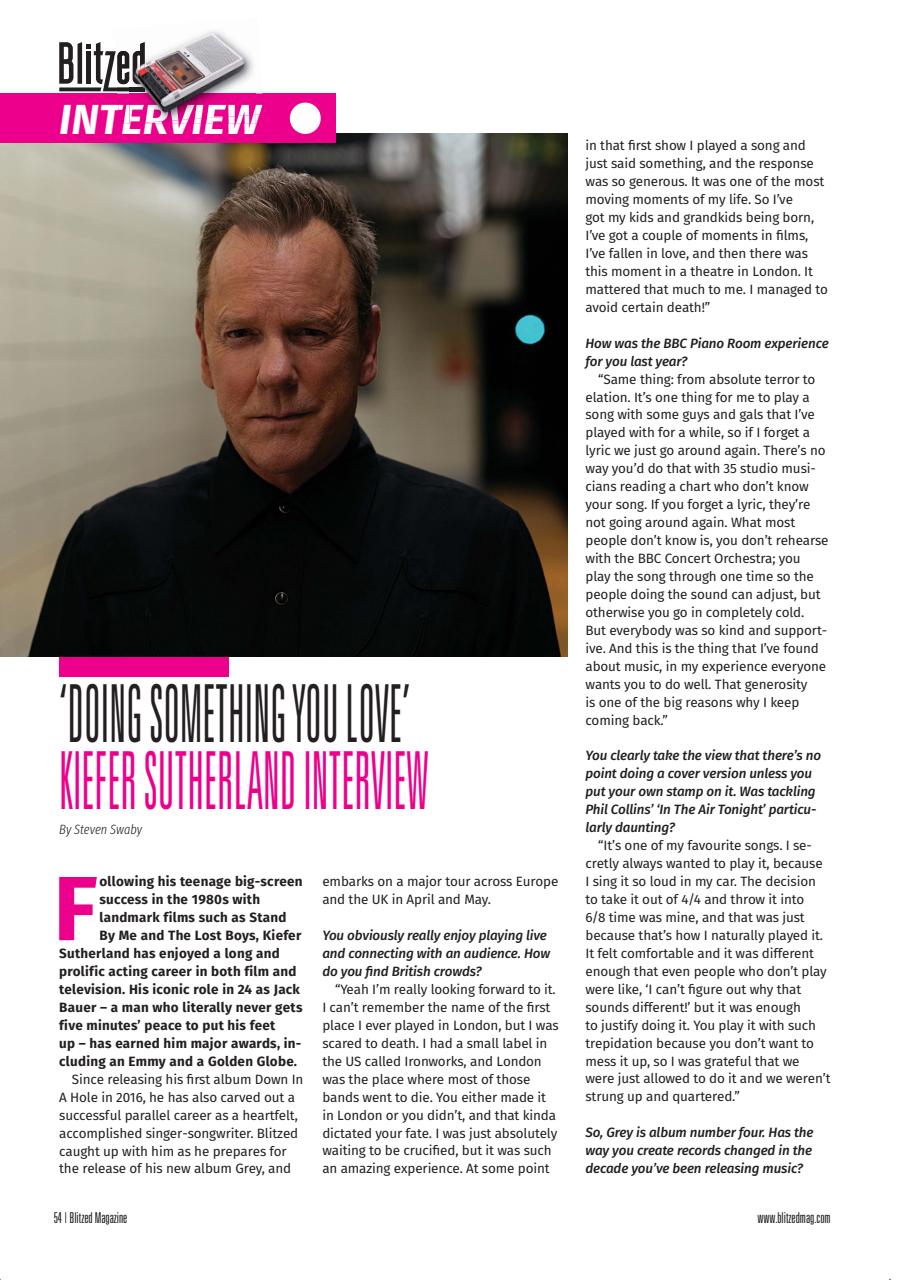 Blitzed Magazine Preview Pages