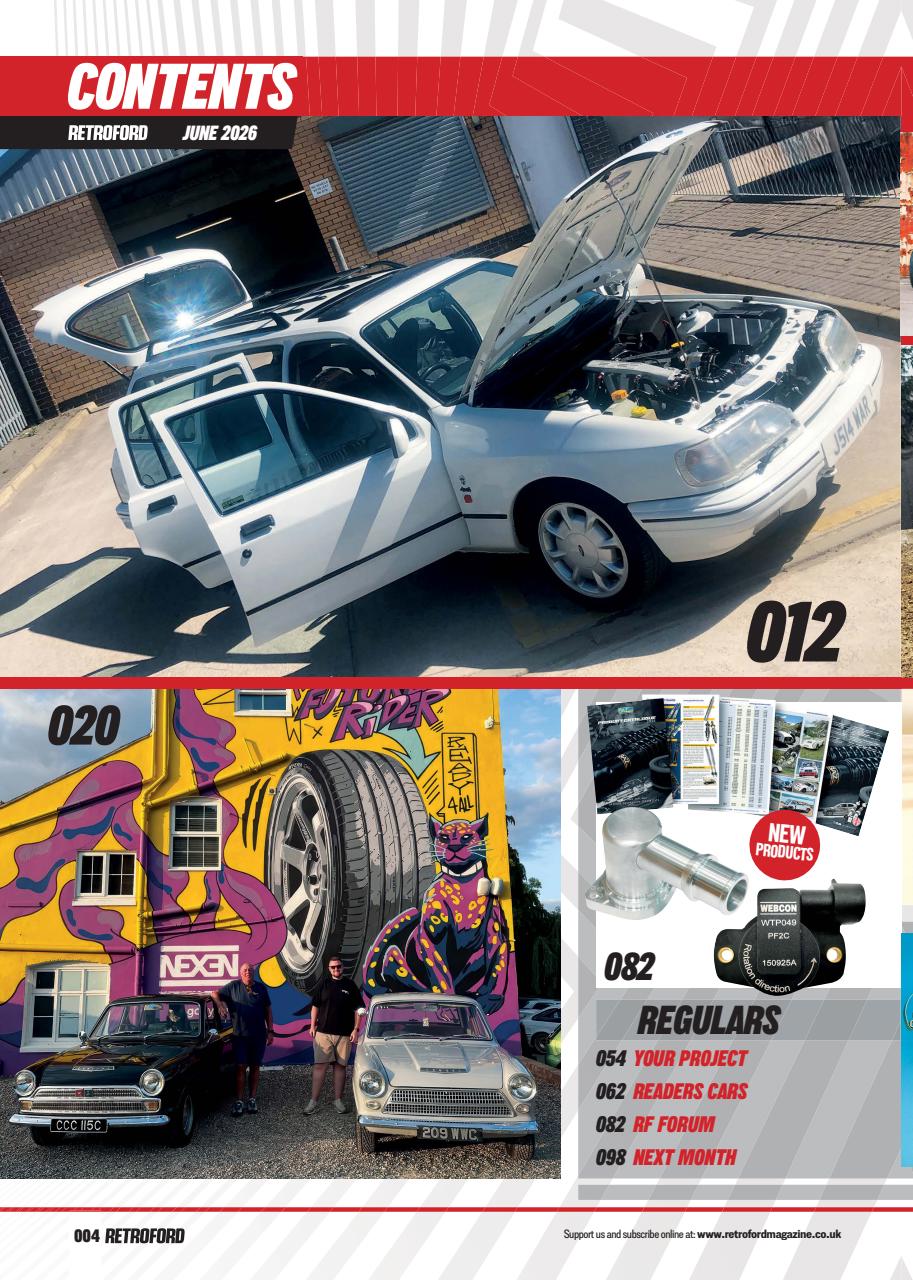 Retro Ford Preview Pages
