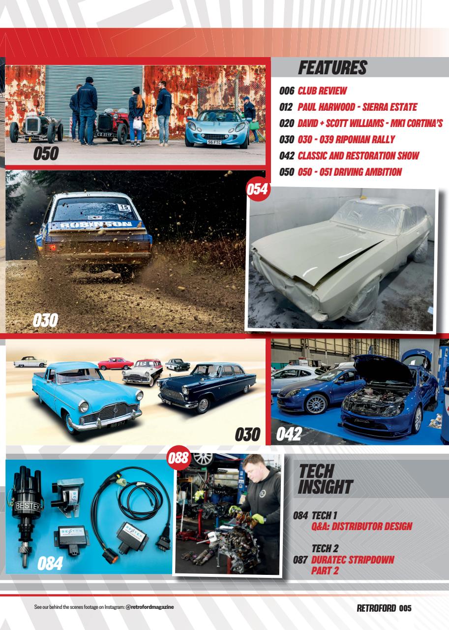 Retro Ford Preview Pages