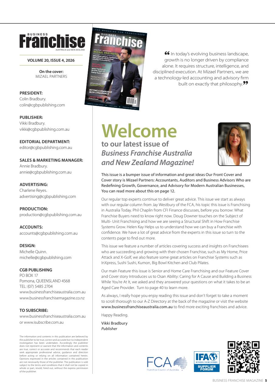 Business Franchise Australia&NZ Preview Pages