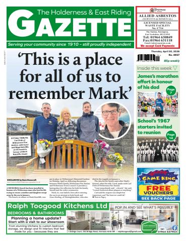 Holderness Gazette April 30, 2026 issue Holderness Gazette April 30, 2026