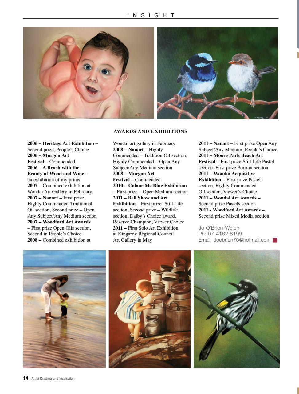 Australian Drawing and Inspiration Preview Pages
