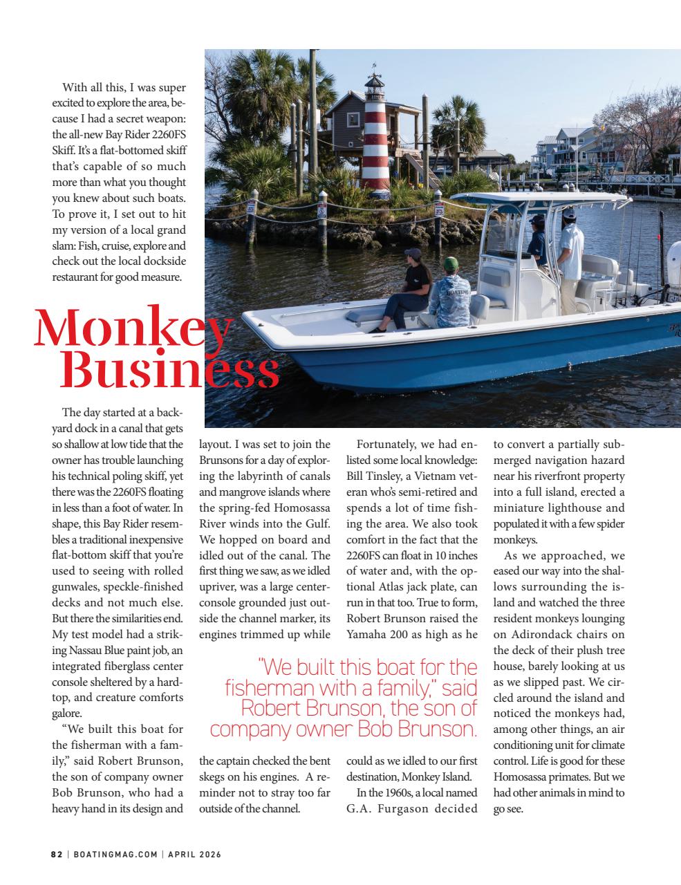 Boating Preview Pages