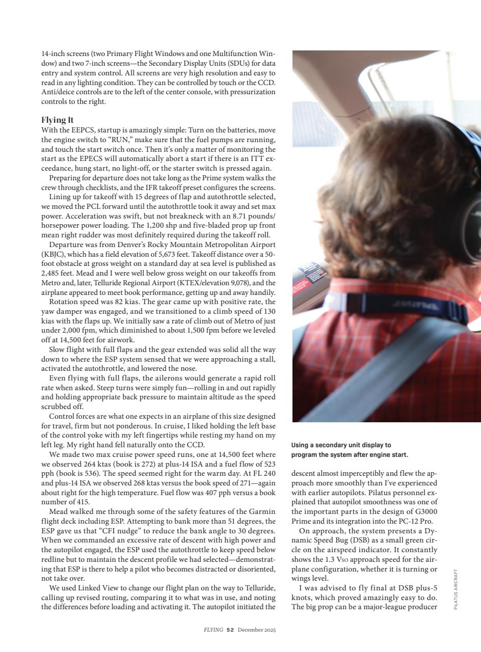 FLYING Magazine Preview Pages