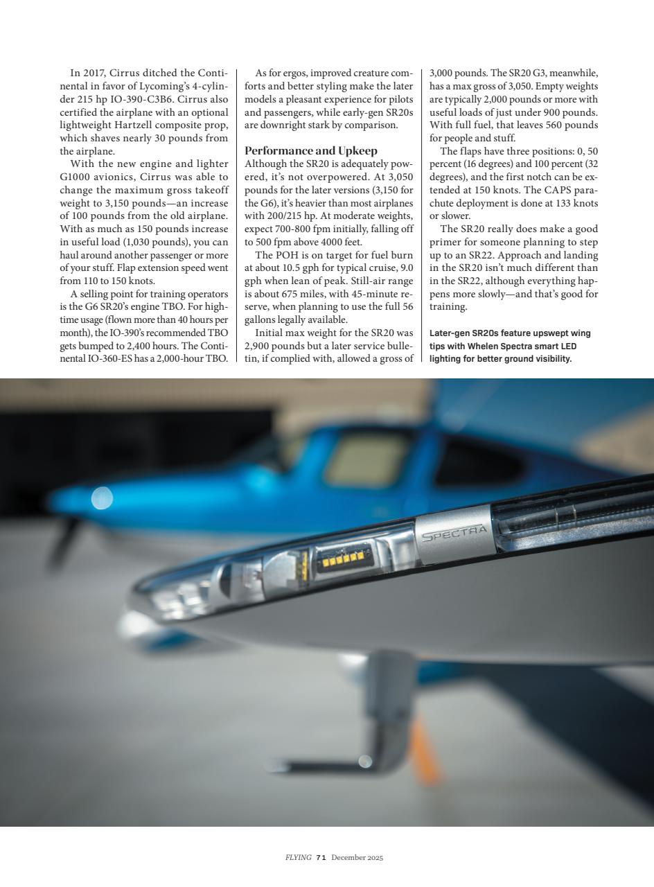 FLYING Magazine Preview Pages