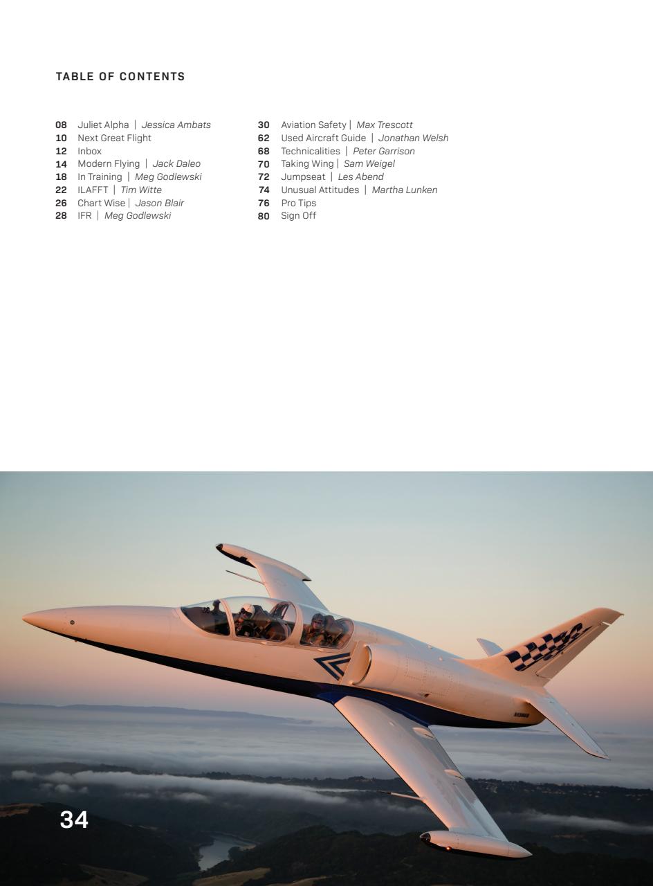 FLYING Magazine Preview Pages