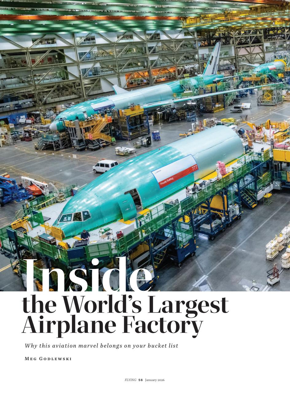 FLYING Magazine Preview Pages