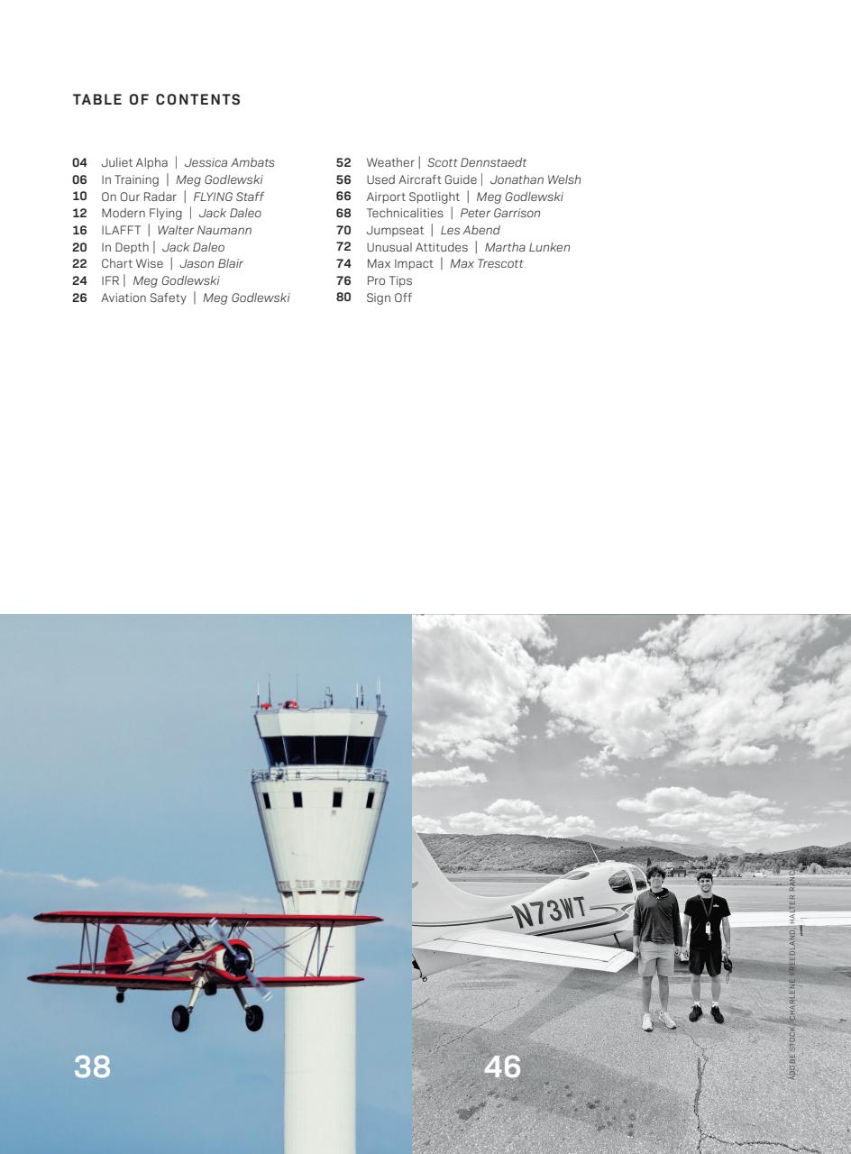 FLYING Magazine Preview Pages
