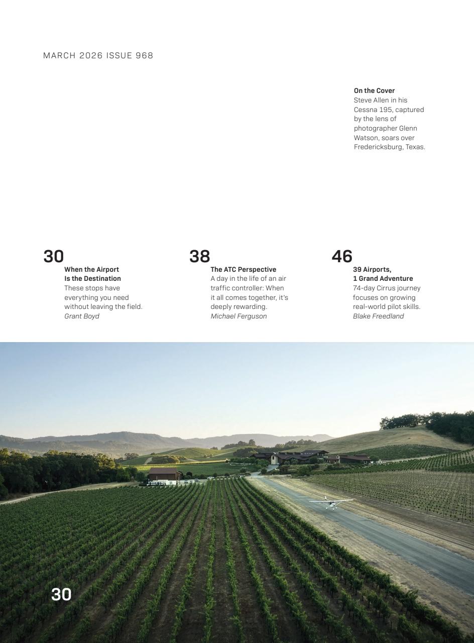 FLYING Magazine Preview Pages