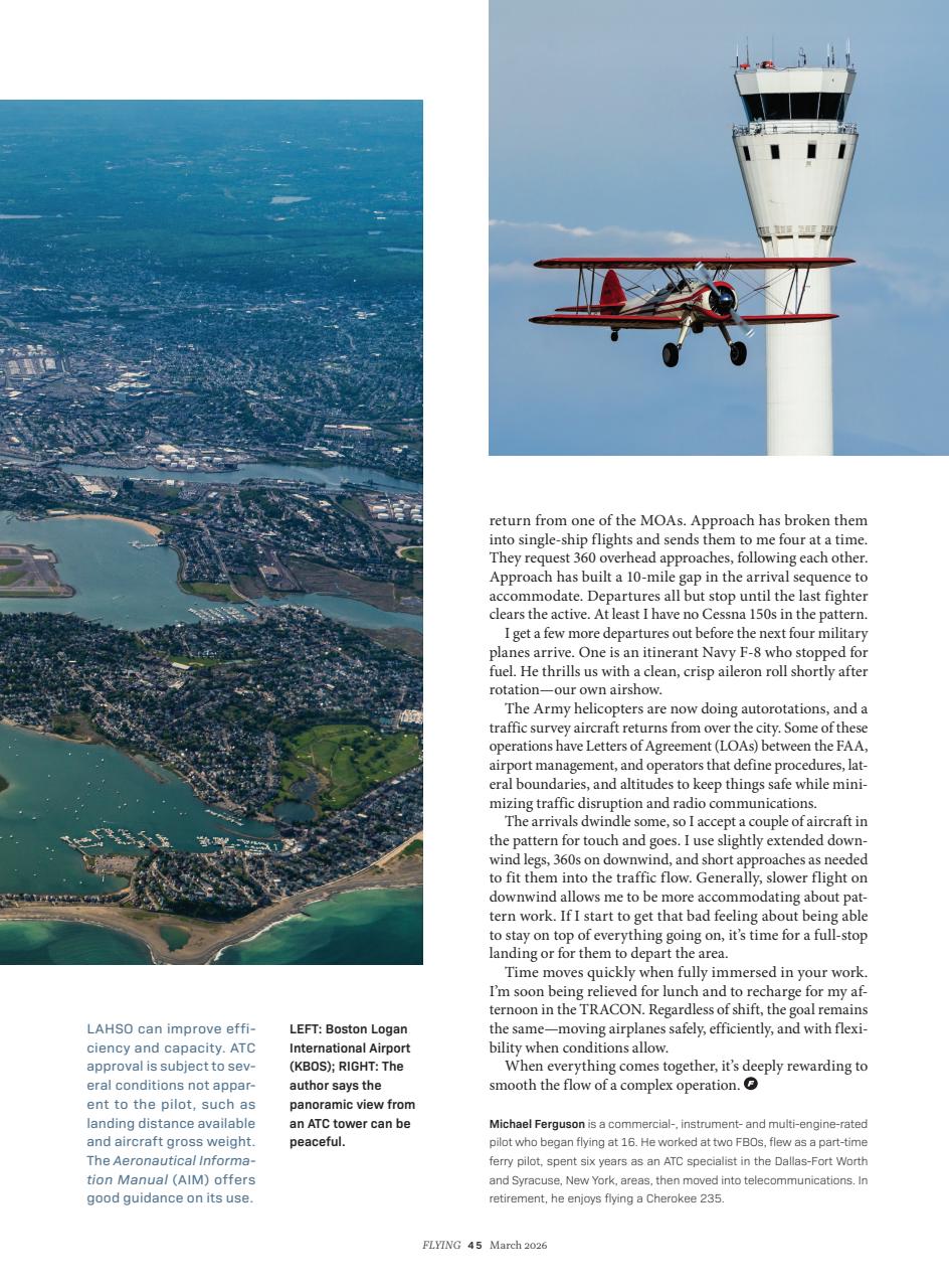 FLYING Magazine Preview Pages