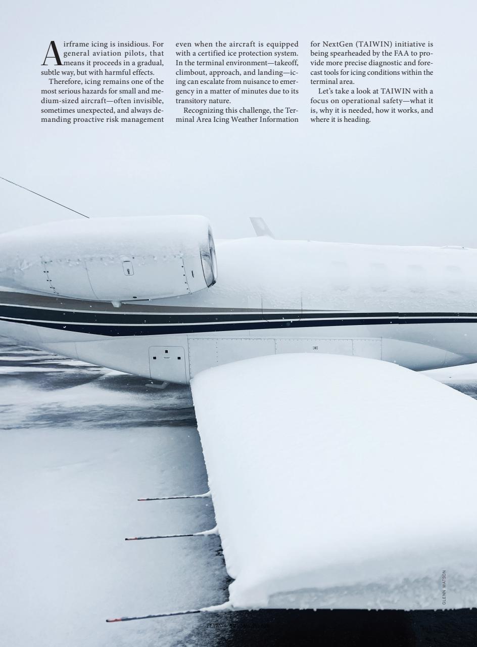 FLYING Magazine Preview Pages