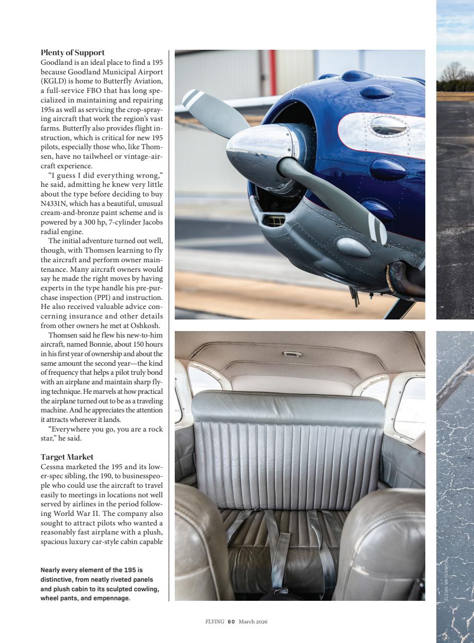 FLYING Magazine Preview Pages