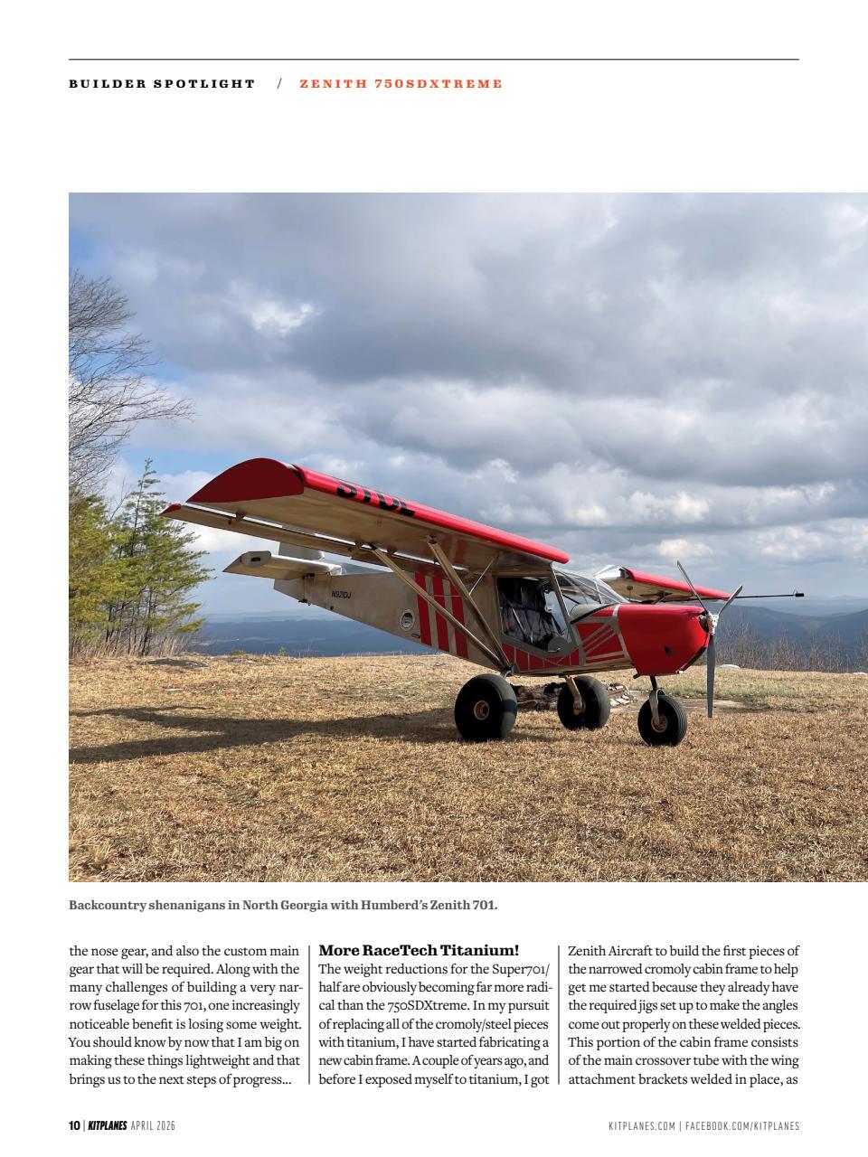 Kitplanes Preview Pages