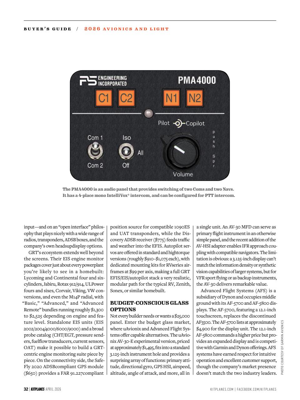 Kitplanes Preview Pages