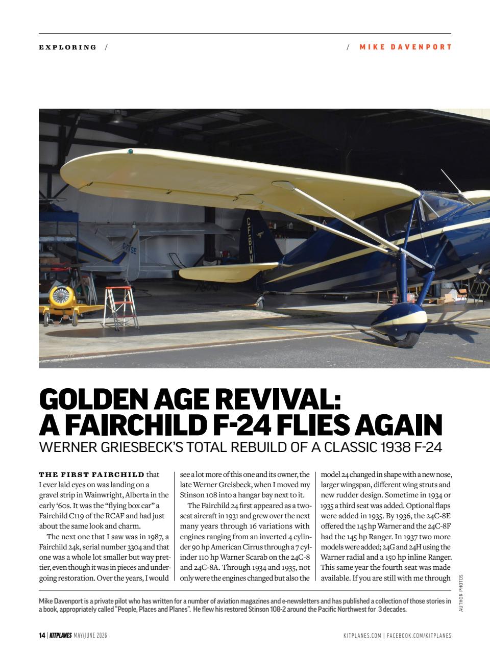 Kitplanes Preview Pages