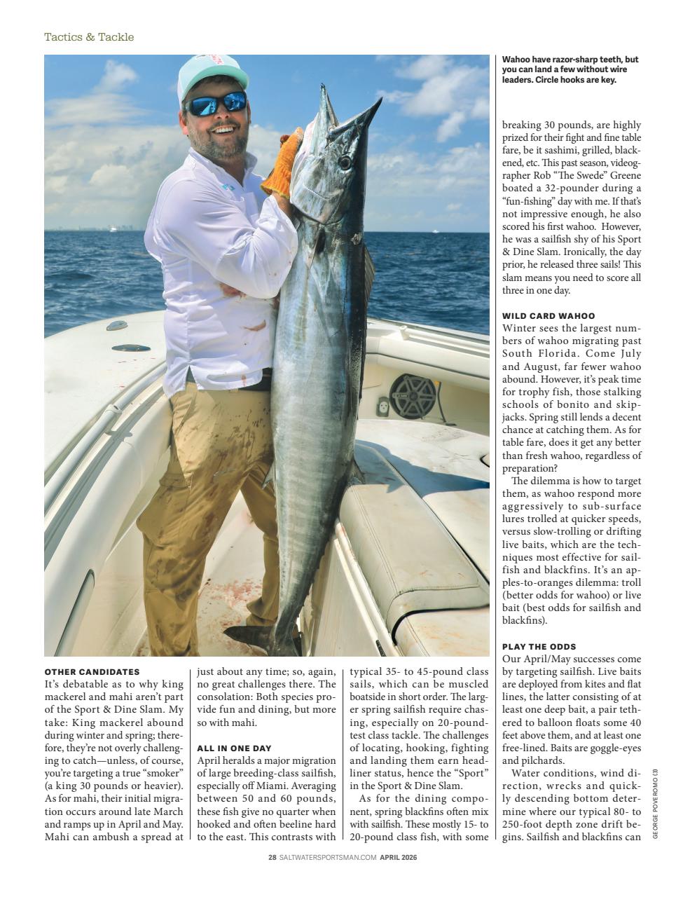 Saltwater Sportsman Preview Pages
