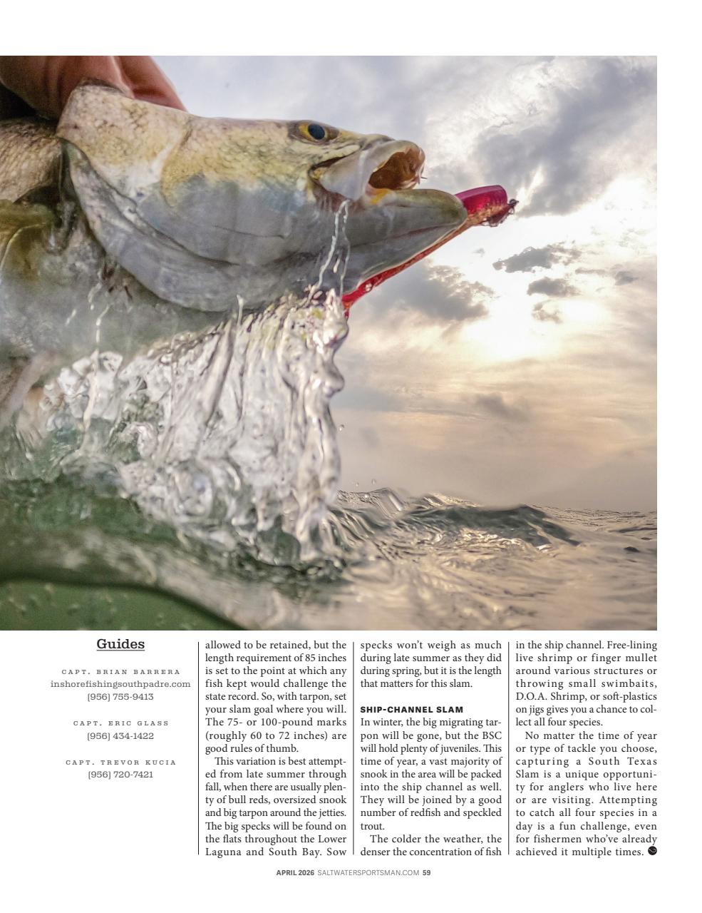 Saltwater Sportsman Preview Pages