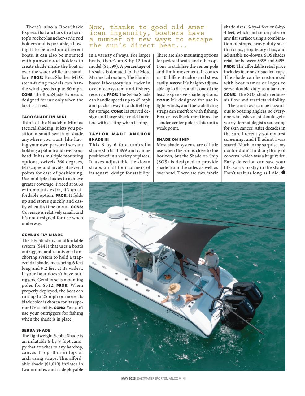 Saltwater Sportsman Preview Pages
