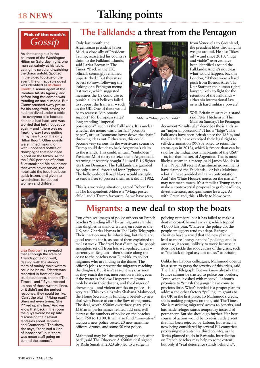 The Week Preview Pages