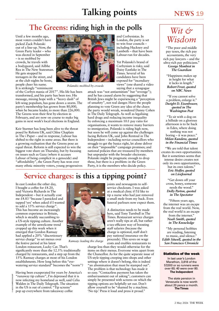 The Week Preview Pages