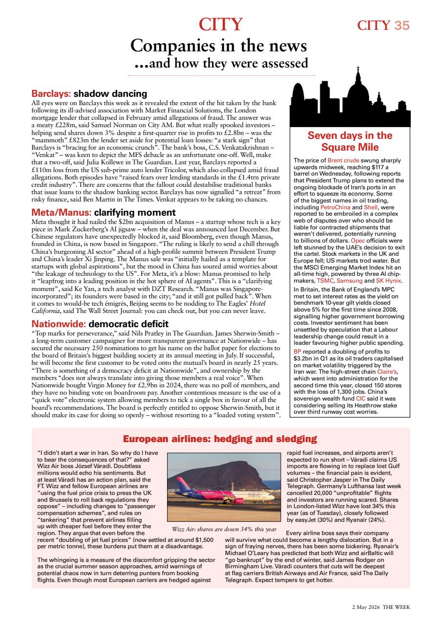 The Week Preview Pages