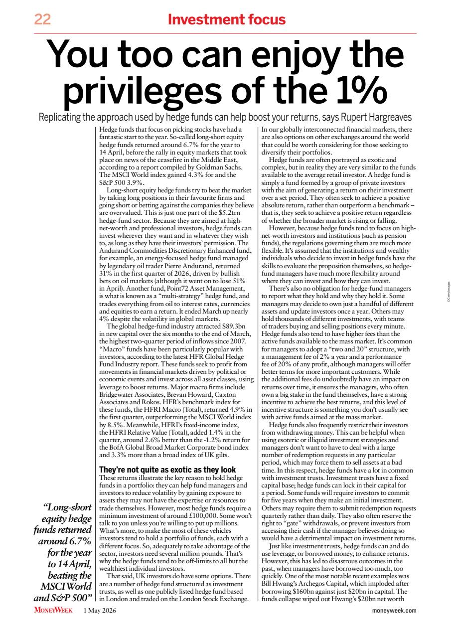 MoneyWeek Preview Pages